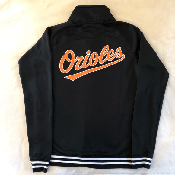 PINK Baltimore Orioles Zip Up Sweatshirt / Jacket - Picture 2 of 7
